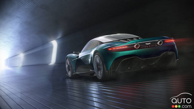 Aston Martin Vanquish, tthree-quarters rear